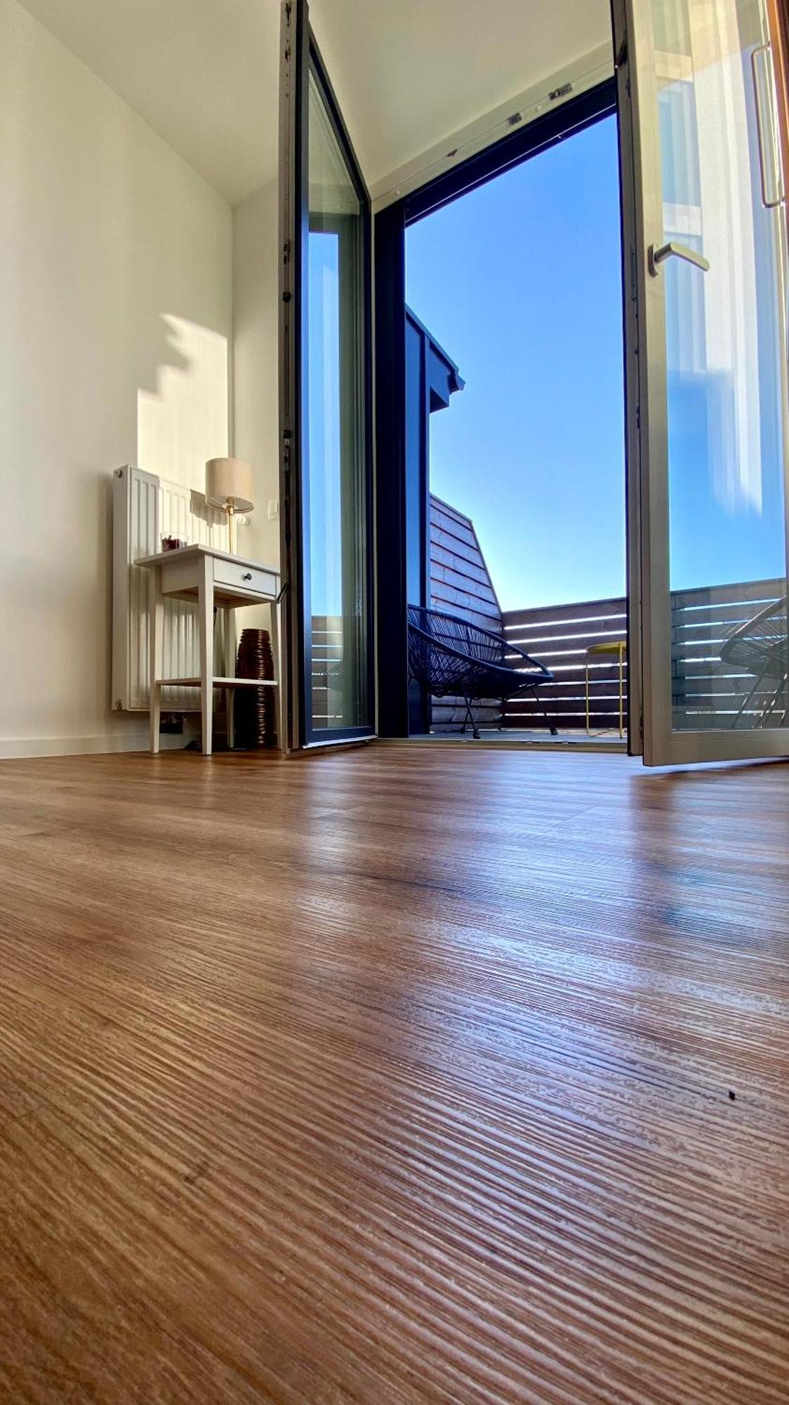 Little Plaza Duplex Apartment ลูบลิยานา ภายนอก รูปภาพ